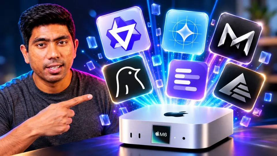 Video: Mac mini M6 local LLM stress test: 5 models, 3 inference engines