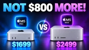 Video: M5 Max Mac Studio vs M5 Pro Mac mini