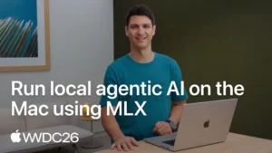 Video: WWDC26: Run local agentic AI on the Mac using MLX
