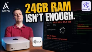 Video: Mac mini M4 Pro with 24 GB: a 9B model with MTP and a local coding agent