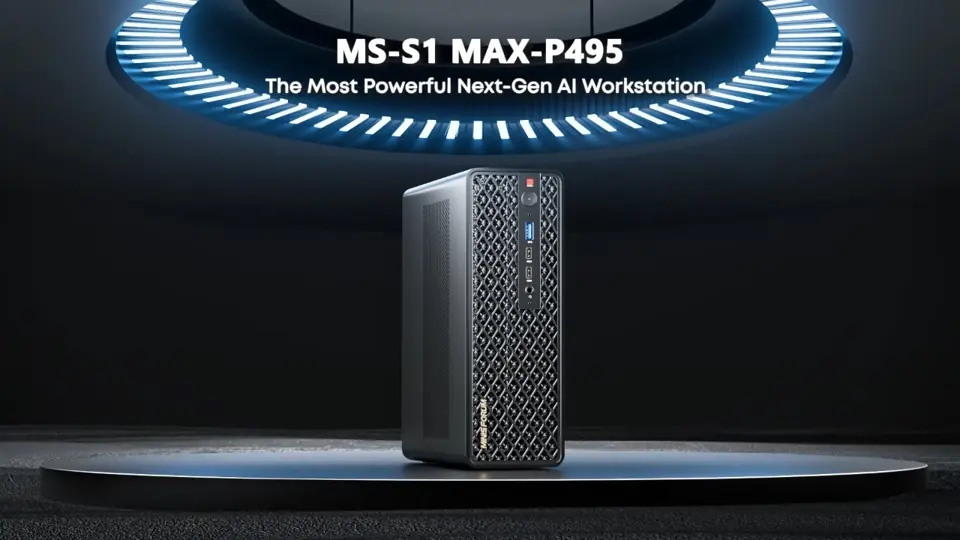 Video: KI-Workstation Minisforum MS-S1 MAX-P495 mit Ryzen AI Max+ PRO 495